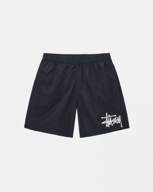 Black Stüssy Water Short Big Basic Shorts | USA PYQWHC723