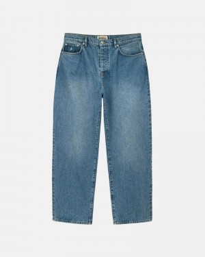 Blue Stüssy Big OL' Jean Denim Jeans | USA IVWEDM615