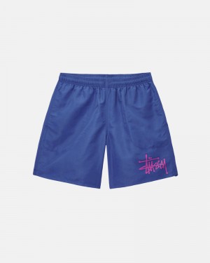 Blue Stüssy Water Short Big Basic Shorts | USA MKDINA543