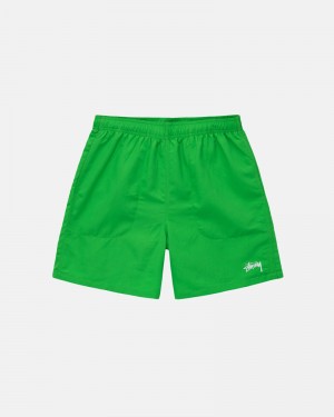 Green Stüssy Water Short Stock Shorts | USA BGRZMJ794