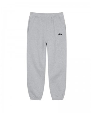 Grey Stüssy Stock Logo Sweatpants | USA TPRFWA451