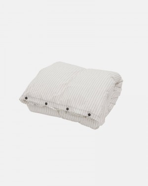 White Stüssy Tekla Percale Duvet Cover Other Accessories | USA PRFVXE847