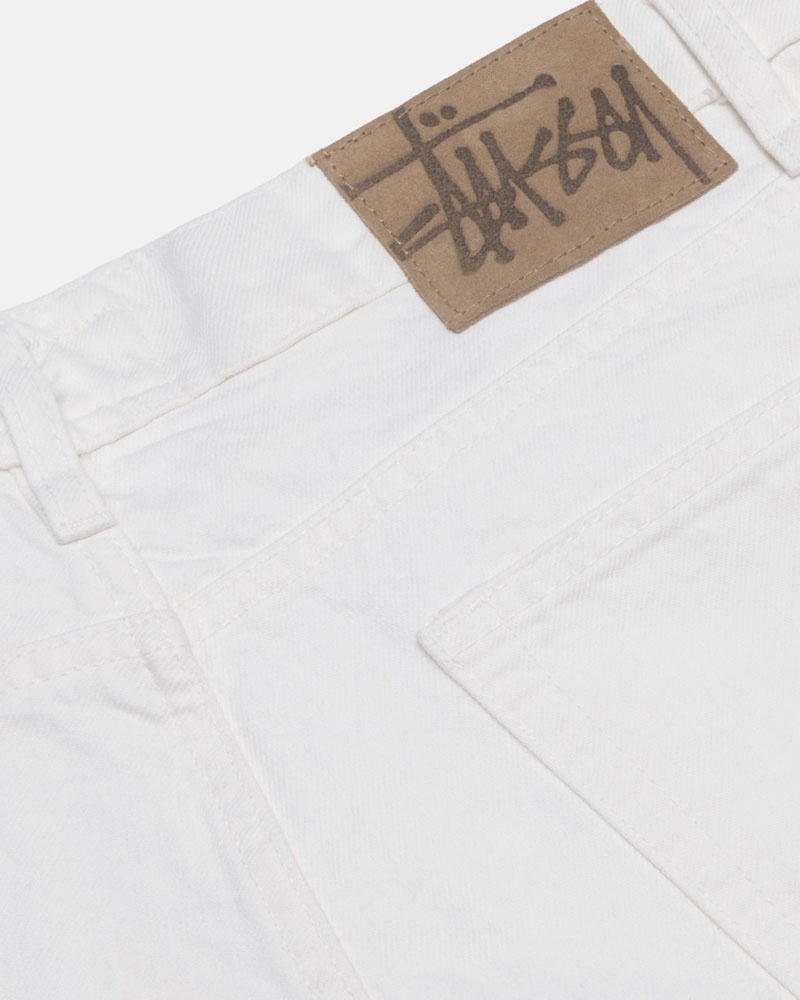 Beige Stüssy Big OL' Jean Overdyed Jeans | USA JUFDXZ025