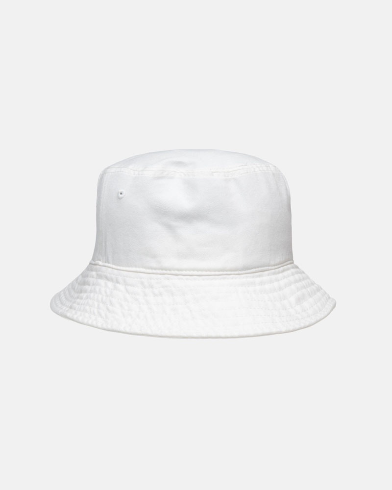 Beige Stüssy Bucket Big Stock Hats | USA FDZPRJ246