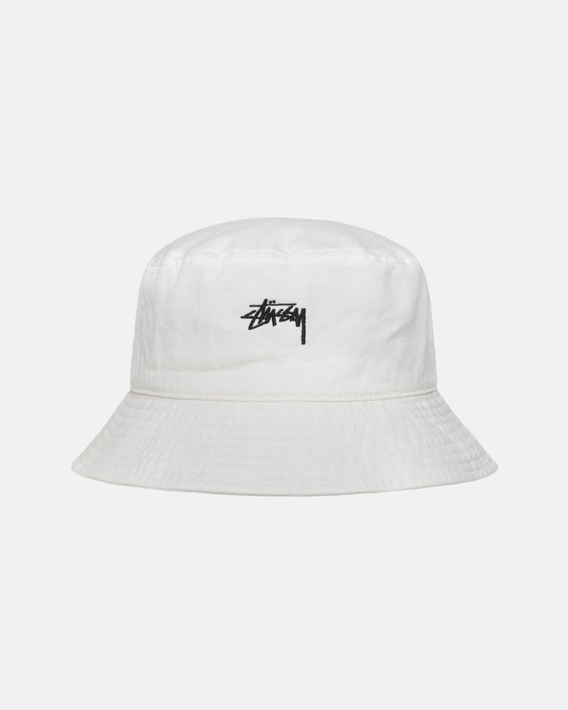 Beige Stüssy Bucket Stock Hats | USA GZENJU901