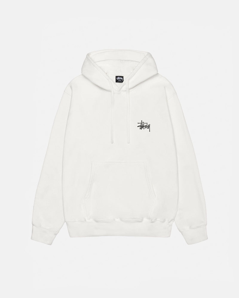 Beige Stüssy Built Tough Pigment Dyed Hoodie | USA WBETLI410