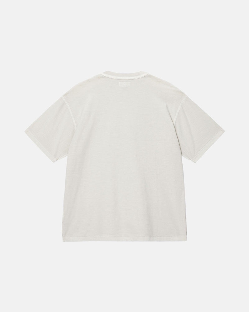 Beige Stüssy Lazy T-Shirts | USA CSJPAE461