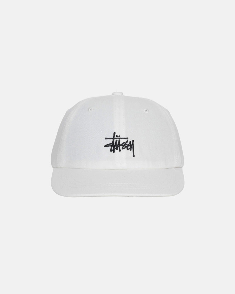 Beige Stüssy Low Pro Basic Stock Strapback Caps | USA BXGEUT637