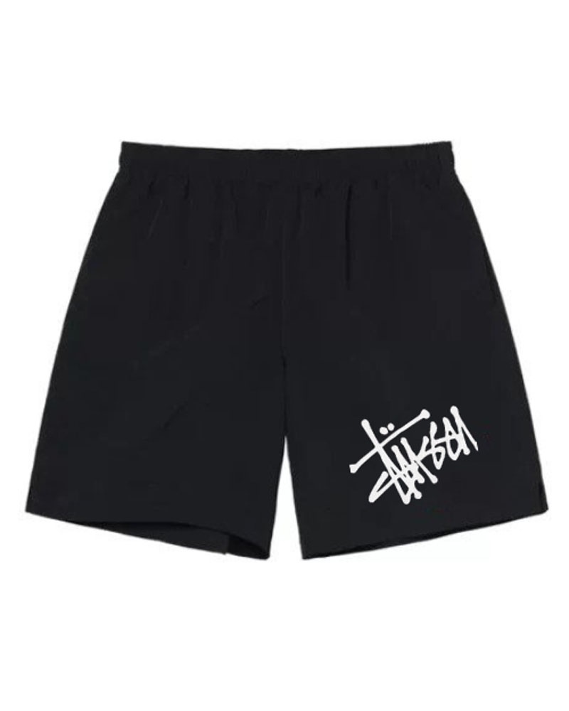 Black Stüssy Basic Shorts | USA KYPVBS761