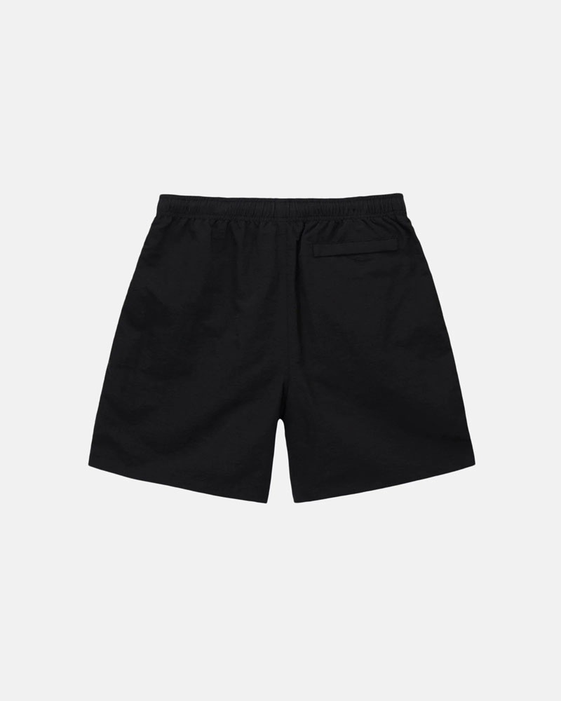 Black Stüssy Big Basic Water Shorts | USA RZJGWU381