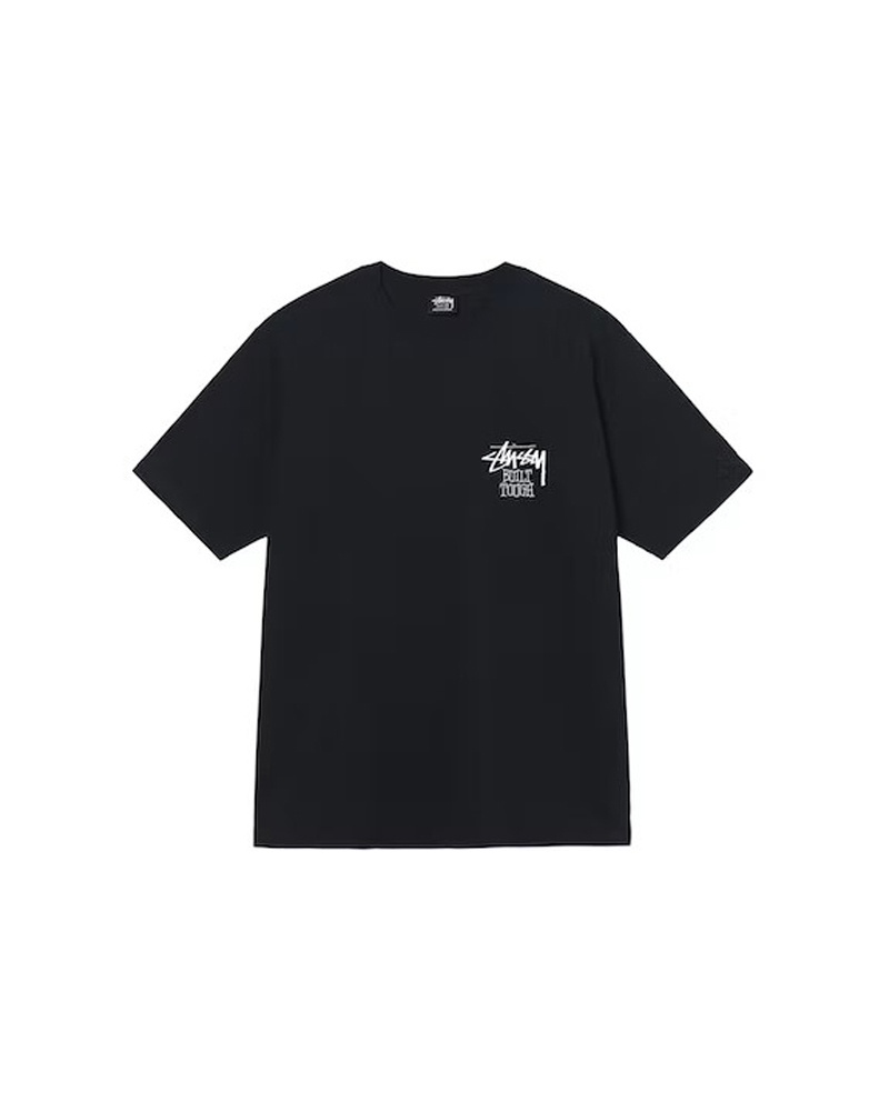 Black Stüssy Built Tough T-Shirts | USA OFBDXG450