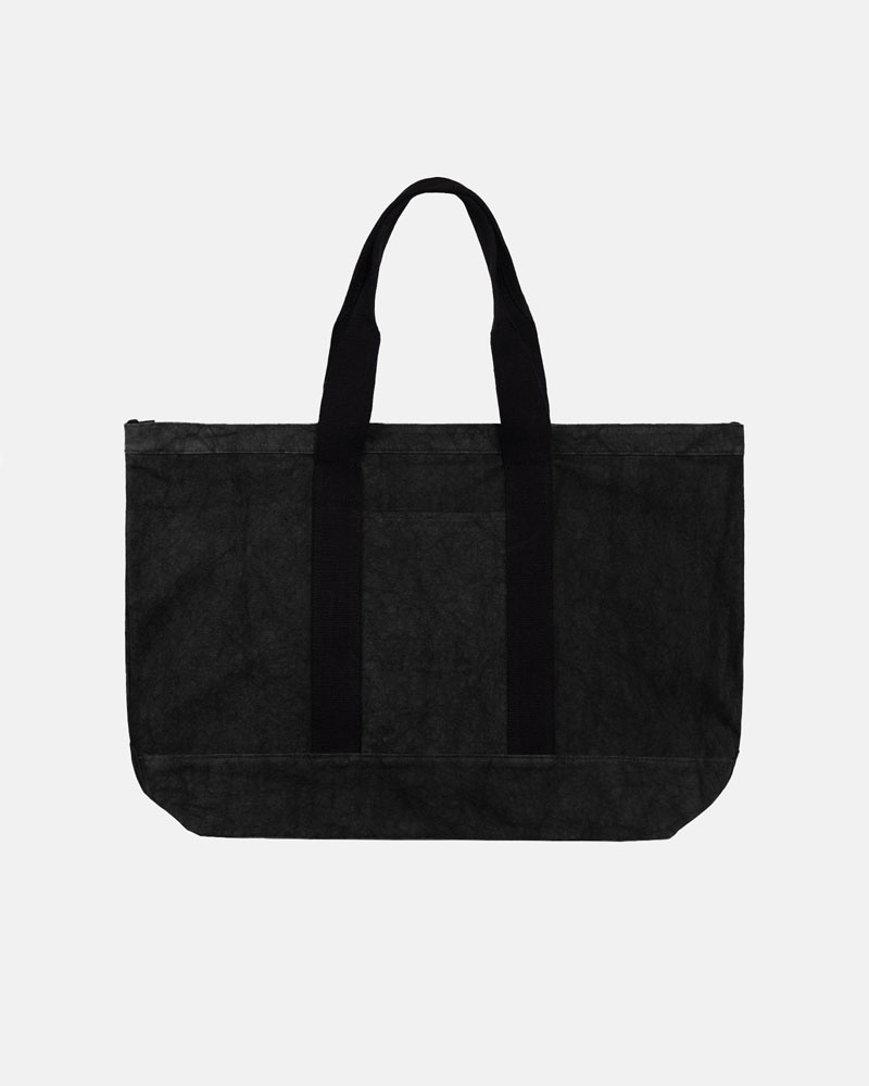 Black Stüssy Canvas Extra Large Tote Bags | USA ZYBVOP985