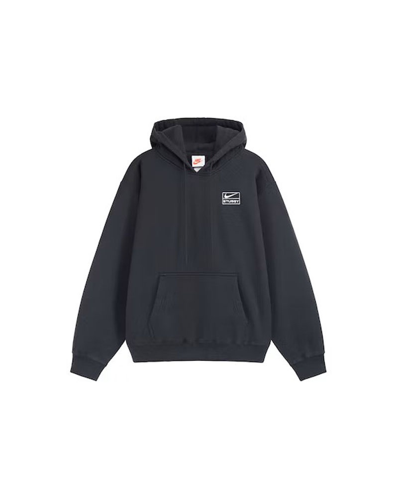 Black Stüssy NK X Hoodie | USA WZXHCG186