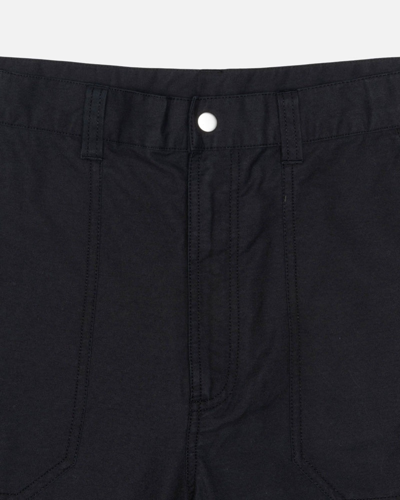 Black Stüssy Nyco Flight Pants | USA RFSLUC253