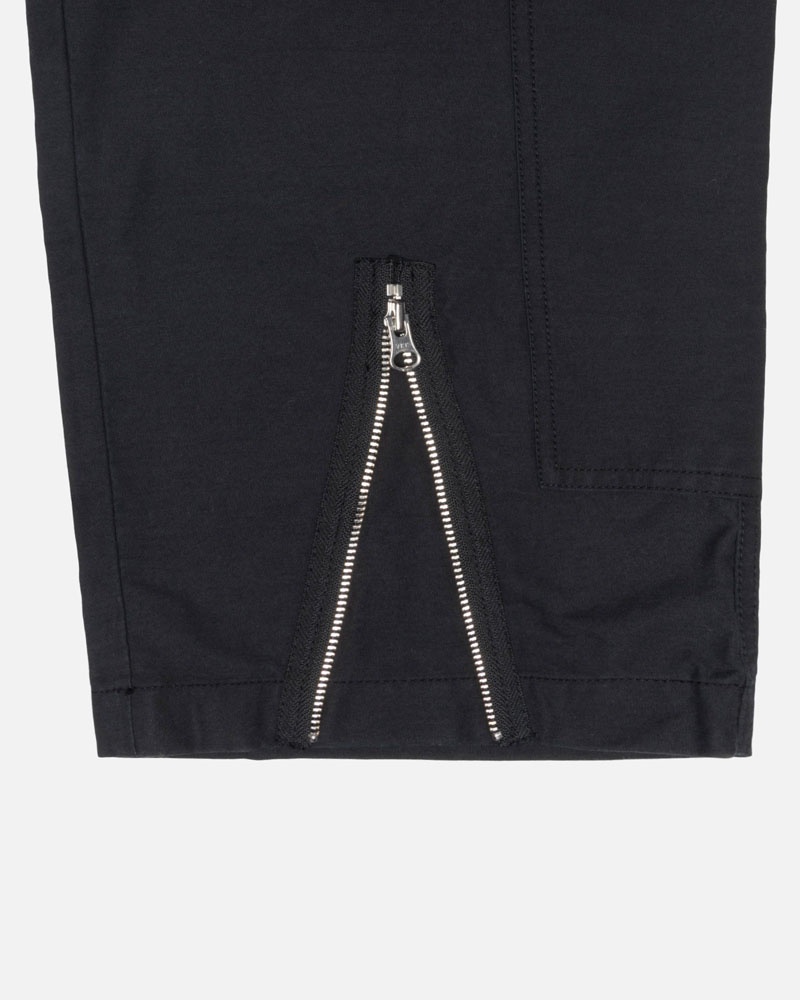 Black Stüssy Nyco Flight Pants | USA RFSLUC253