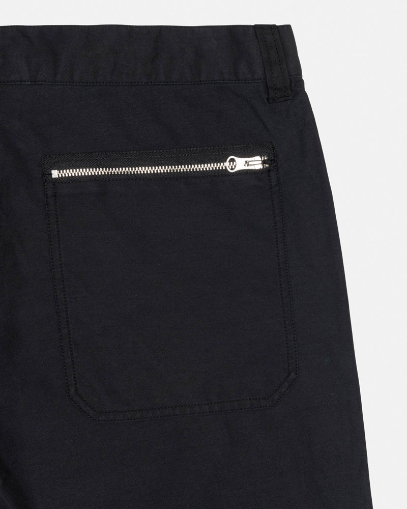 Black Stüssy Nyco Flight Pants | USA RFSLUC253