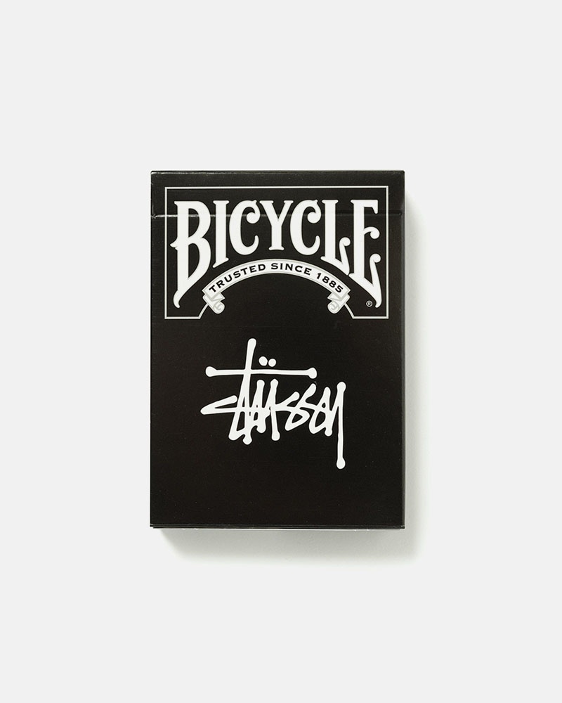 Black Stüssy Playing Cards Other Accessories | USA NUVSDT783