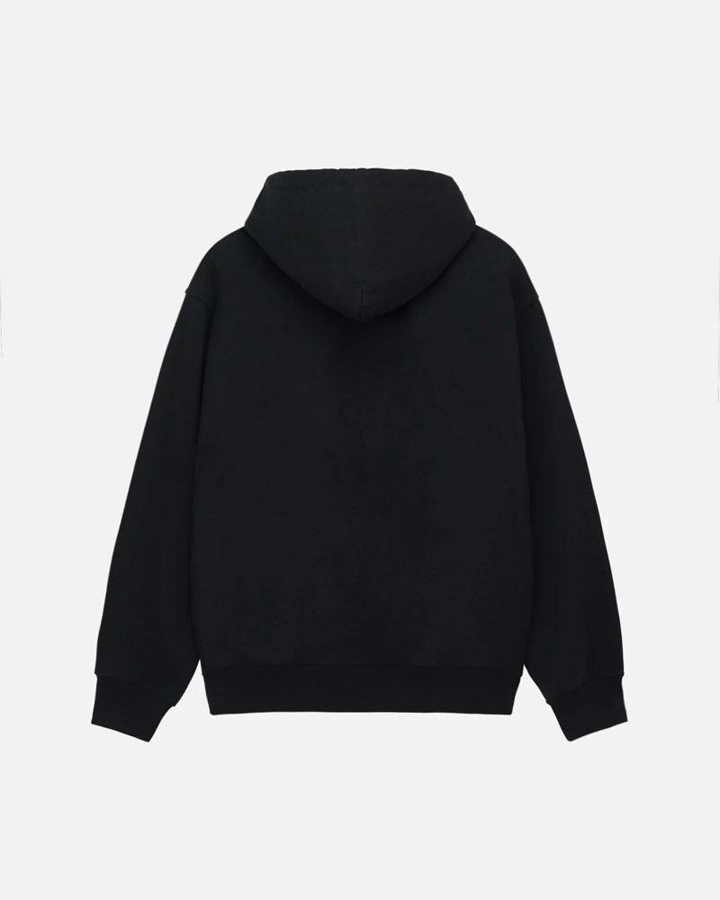 Black Stüssy Soda Can Hoodie | USA MLVTXF021