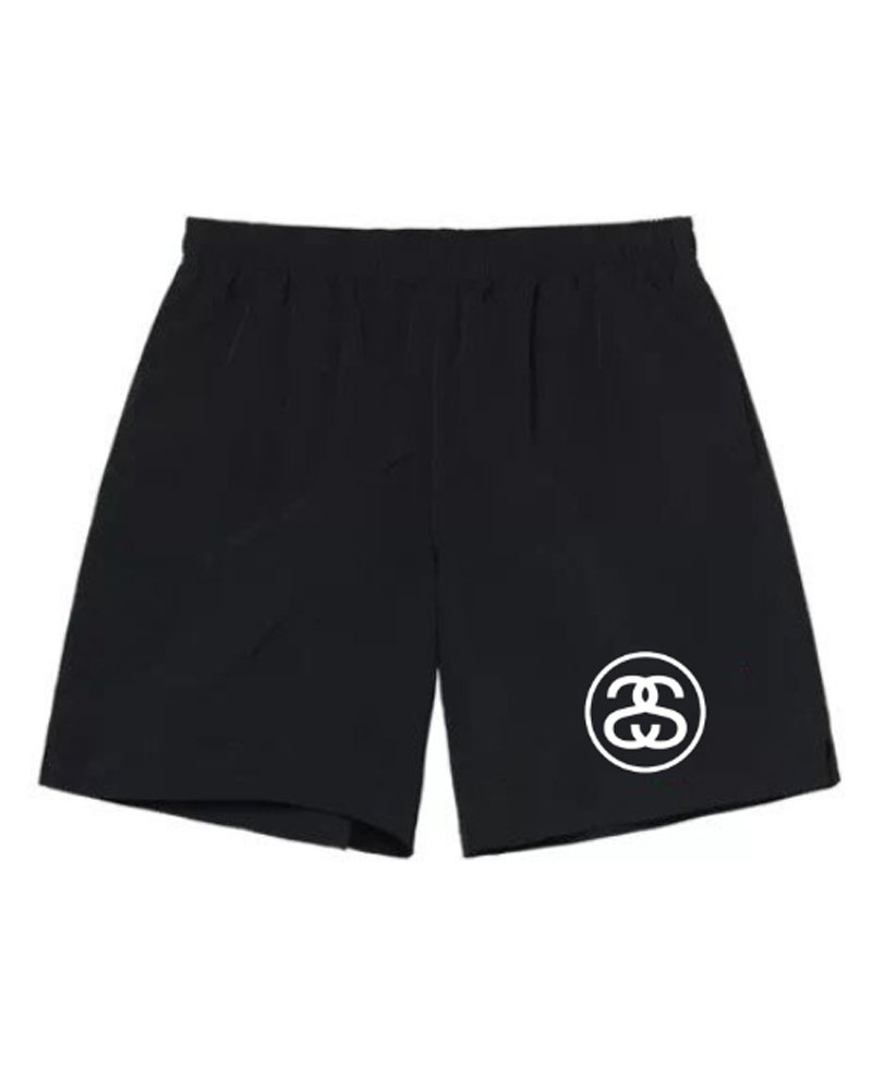 Black Stüssy Squared Shorts | USA IOUETB132