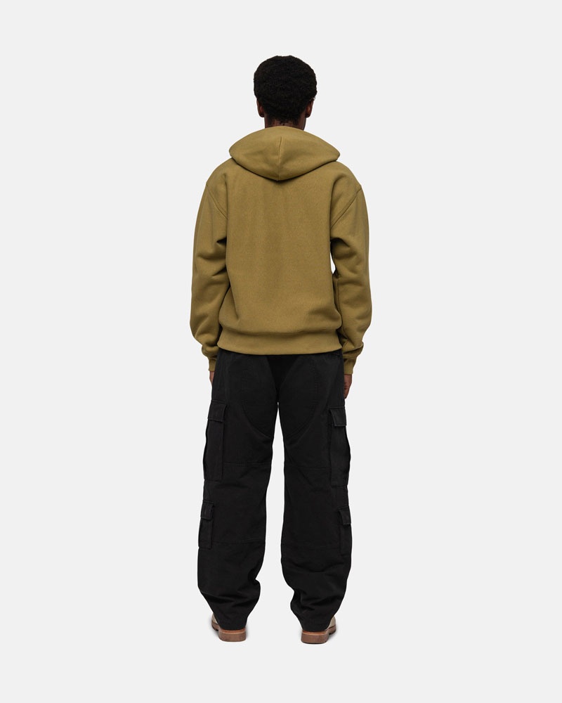 Black Stüssy Surplus Cargo Ripstop Pants | USA DRPLMT623