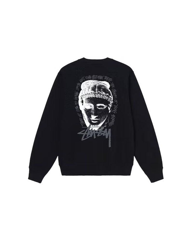 Black Stüssy Young Moderns Sweatshirt | USA LVIDUR913