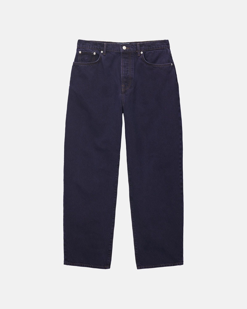 Blue Stüssy Big OL\' Jean Denim Jeans | USA IKBFQJ483