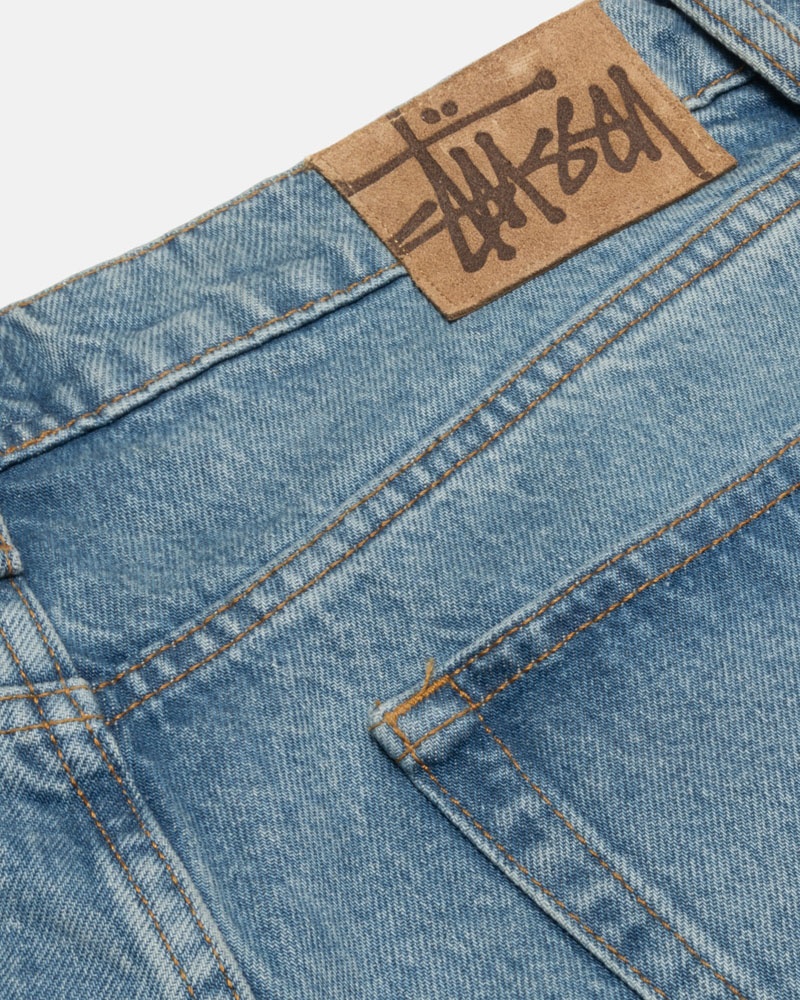 Blue Stüssy Big OL' Jean Denim Jeans | USA IVWEDM615