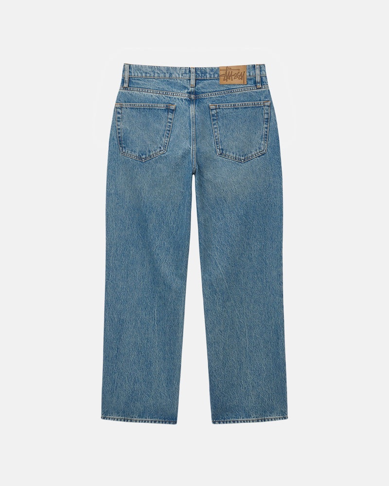 Blue Stüssy Classic Jean Denim Jeans | USA ZOKEJU308