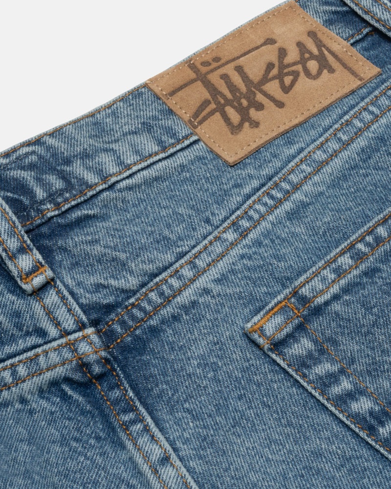 Blue Stüssy Classic Jean Denim Jeans | USA ZOKEJU308