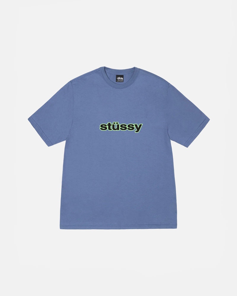 Blue Stüssy SS-Link Storm T-Shirts | USA YKFXQM596