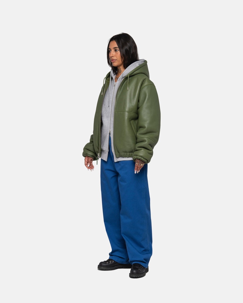 Blue Stüssy Workgear Trouser Twill Pants | USA YRKHEC314