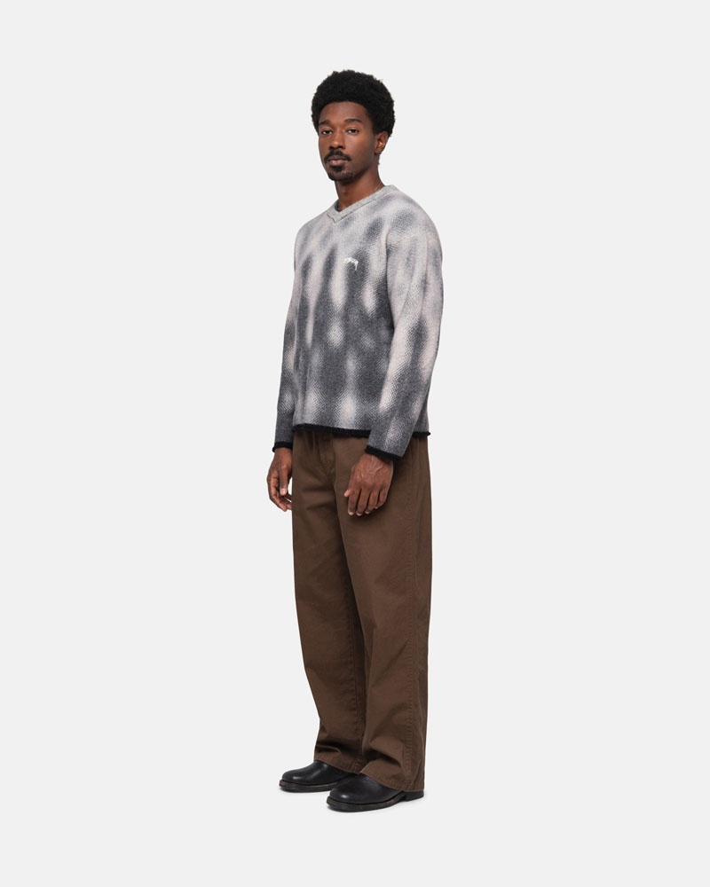 Brown Stüssy Workgear Trouser Twill Pants | USA RKDGIT604