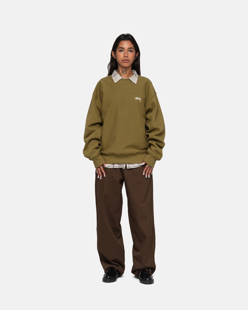 Brown Stüssy Workgear Trouser Twill Pants | USA RKDGIT604