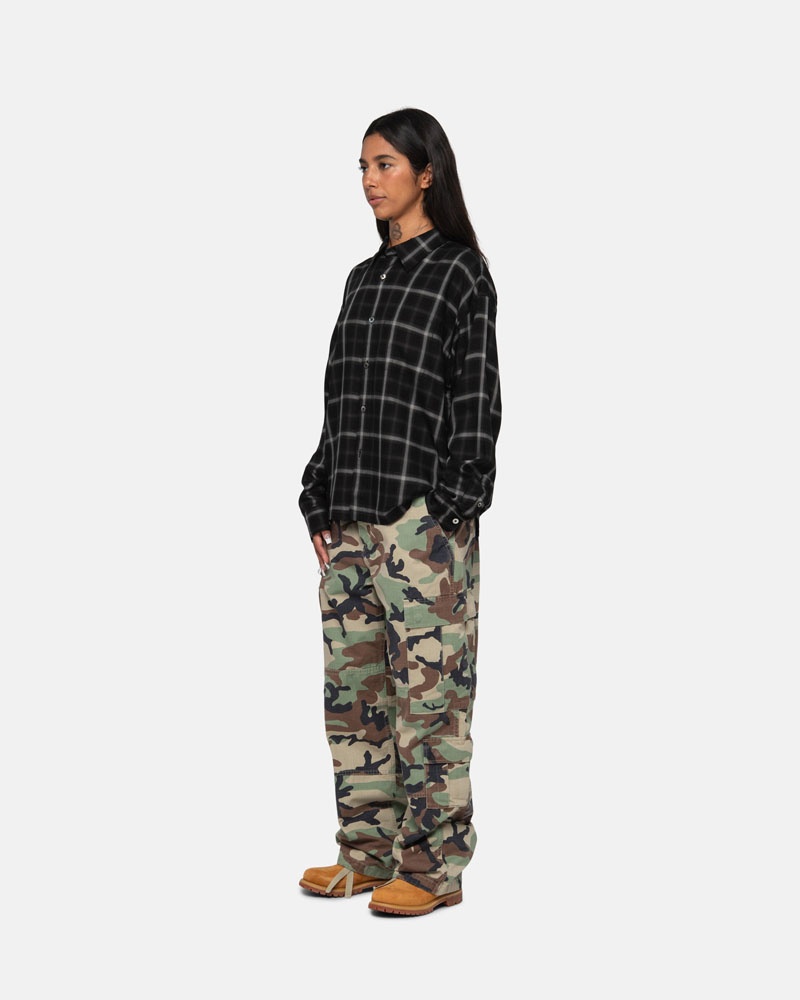 Camo Stüssy Surplus Cargo Ripstop Pants | USA BFIJCN143