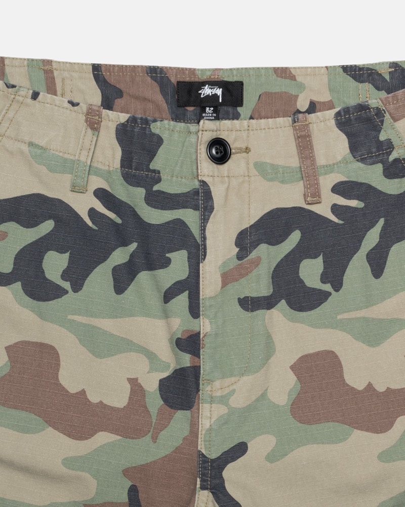 Camo Stüssy Surplus Cargo Ripstop Pants | USA BFIJCN143