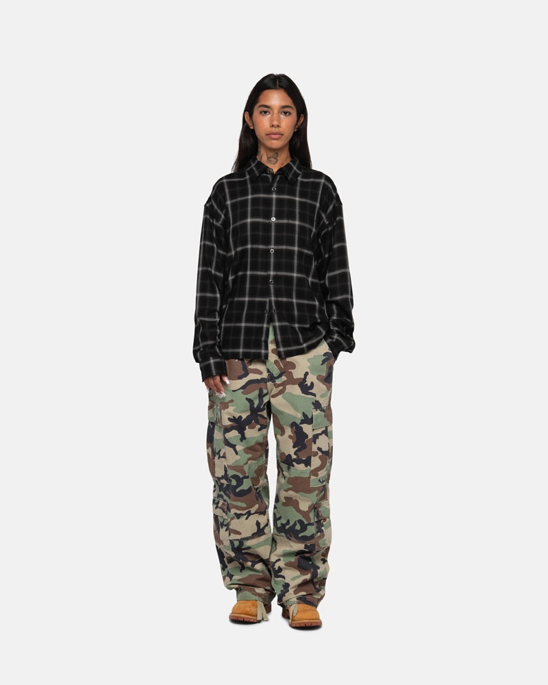 Camo Stüssy Surplus Cargo Ripstop Pants | USA BFIJCN143