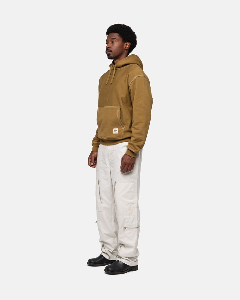 Cream Stüssy Nyco Flight Pants | USA IXDOKP092