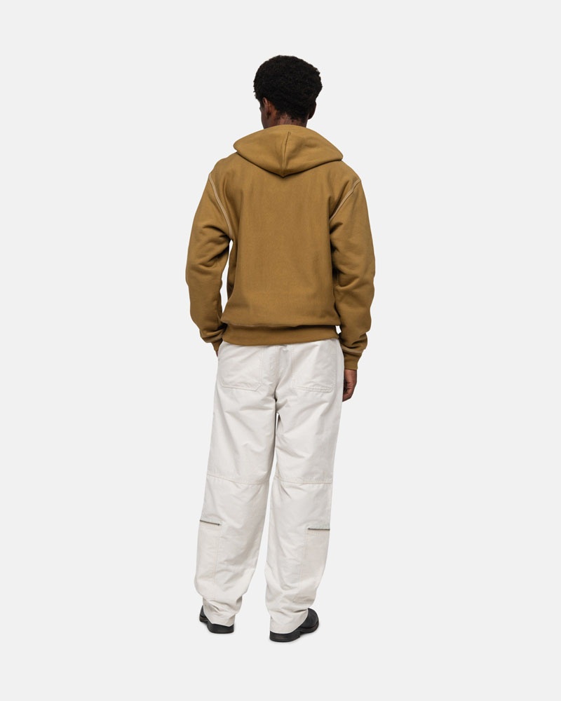 Cream Stüssy Nyco Flight Pants | USA IXDOKP092