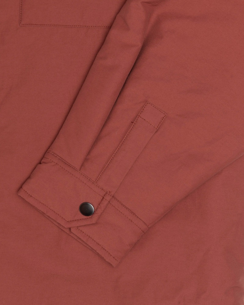 Dark Red Stüssy Padded Tech Over Shirts | USA JOFPCA503