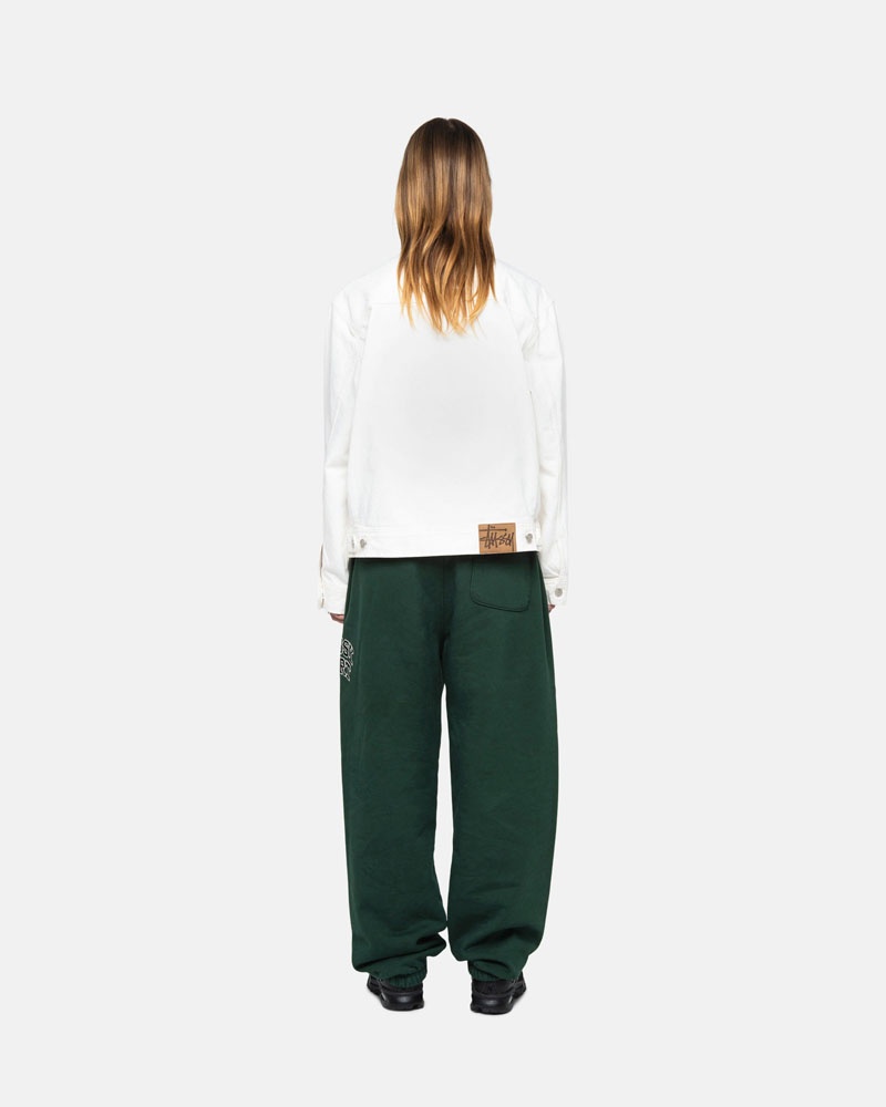 Deep Green Stüssy Sport Sweatpants | USA PTIRKL706