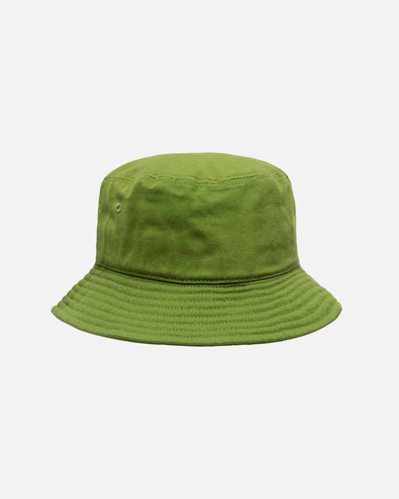 Green Stüssy Bucket Big Stock Hats | USA GQXVSA348