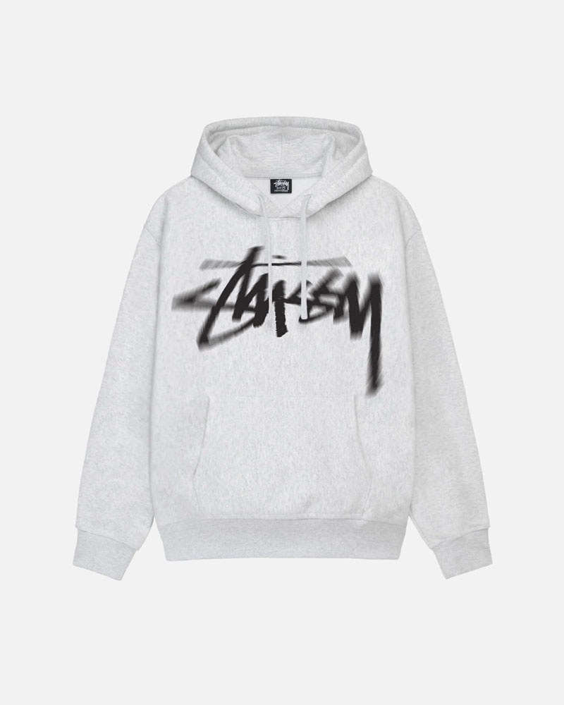 Grey Stüssy Dizzy Stock Hoodie | USA BVCUGA738