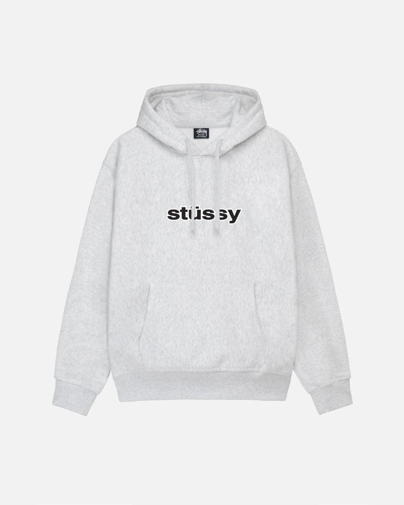 Grey Stüssy SS-Link Hoodie | USA BJTQUE290