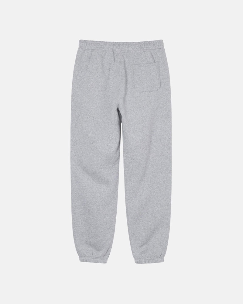 Grey Stüssy Stock Logo Sweatpants | USA CALPKW196