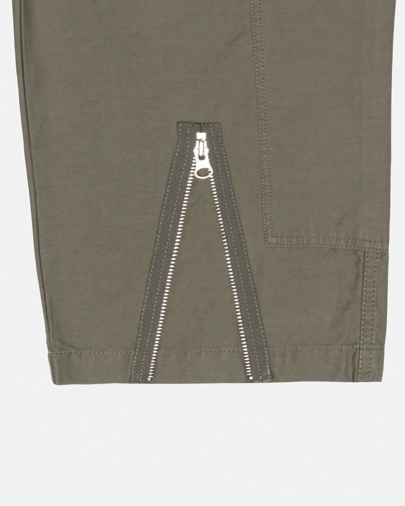 Olive Stüssy Nyco Flight Pants | USA IGFLCE602