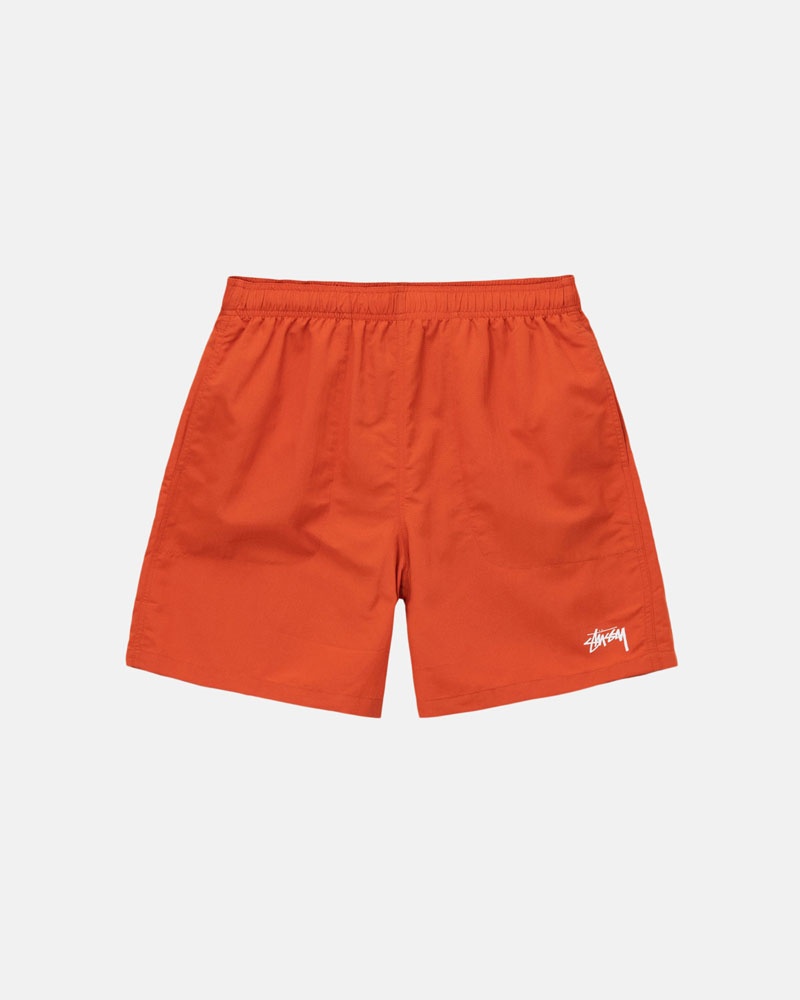 Orange Stüssy Water Short Stock Shorts | USA BSQMAZ374