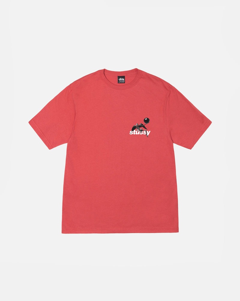 Red Stüssy Apocalypse T-Shirts | USA EMOCXP720