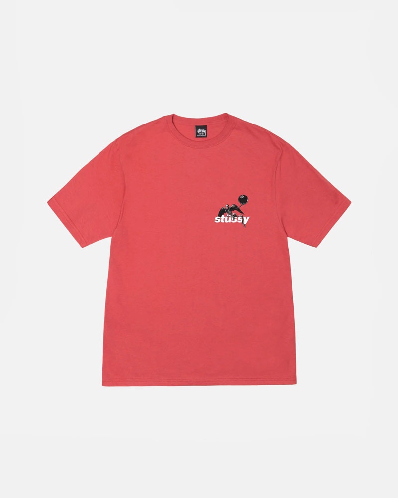 Red Stüssy Apocalypse T-Shirts | USA VZHRQD836