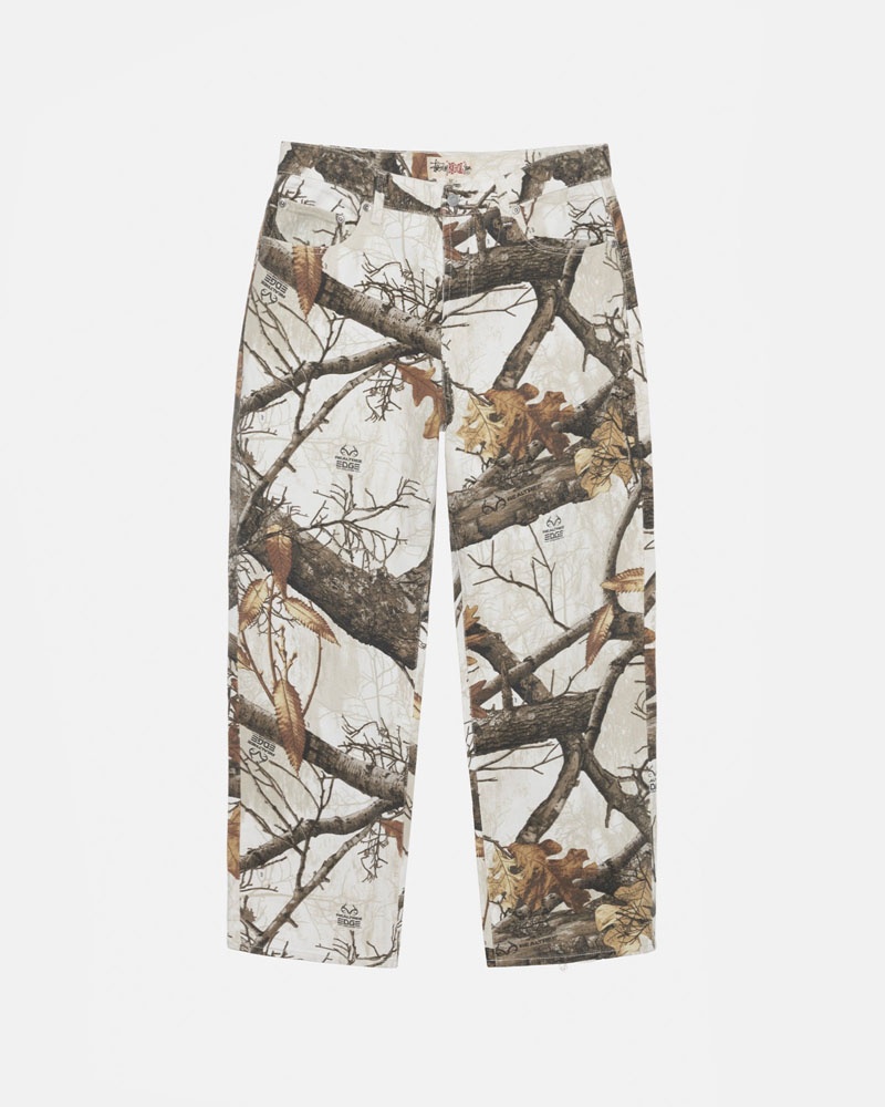 White Stüssy Big OL\' Jean Realtree Edge Jeans | USA HIFGVJ310