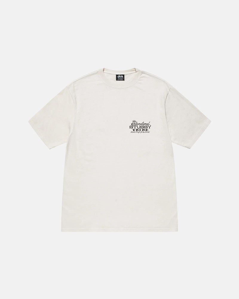 White Stüssy IST Pigment Dyed T-Shirts | USA NKWJAE408